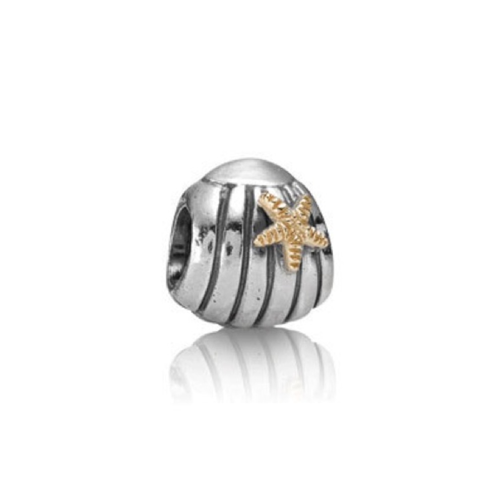 Pandora two tone seashell